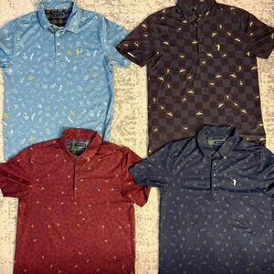 William Murray Golf Polo Mens Shirt Lot 4 Size Medium